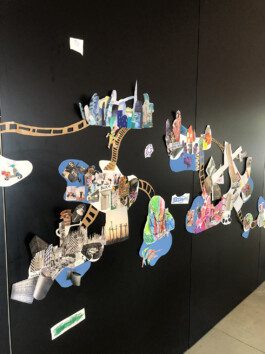 atelier pédagogique creation collective, enfant, graphisme , pedagogie illustration